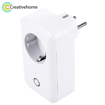 

Travel EU Power Plug Wifi Smart Power Socket App Timing Switch Wireless Remote Control Wall Plug for Iphone Xiaomi IOS Android