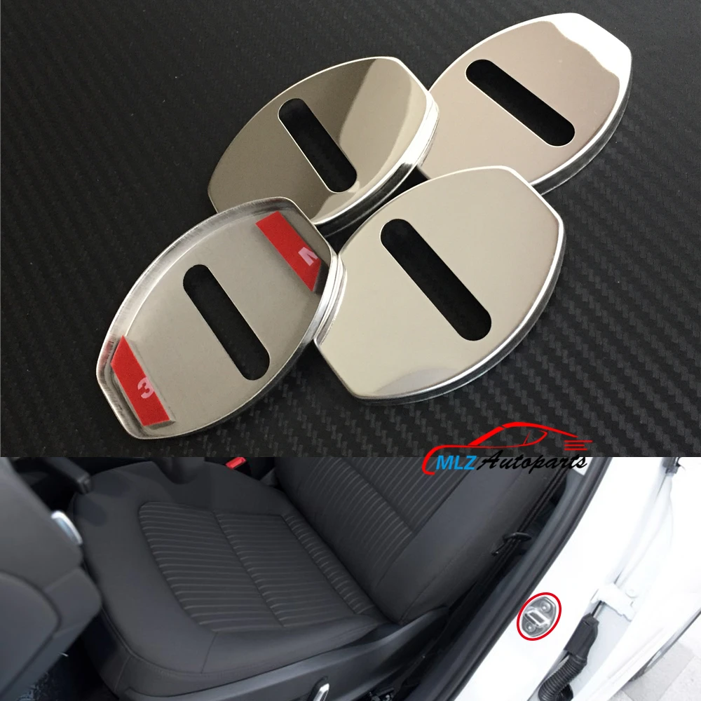 Наклейка на дверной замок для Volkswagen VW GOLF 6 7 MK6 MK7 Passat B6 B7 Polo Jetta CC Lavida Fabia Superb|door trim|vw