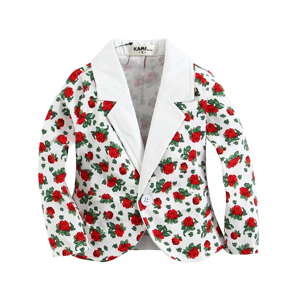

new arrival woven cotton toddler girl blazer BG151201A