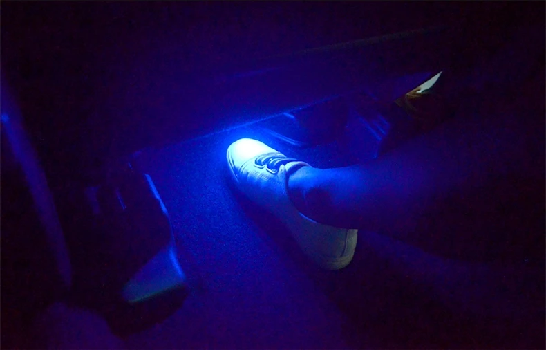 Лампа для ног, светодиодный светильник, автомобильный атмосферный светильник, светильник для ног, модификация интерьера, украшение автомобиля для Toyota LAND CRUISER PRADO 2010