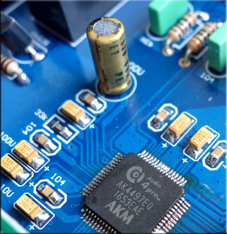 AK4497 AK4497EQ decoder DIY kit board support DSD coaxial optical 192K 24BIT USB 384K 32BIT input