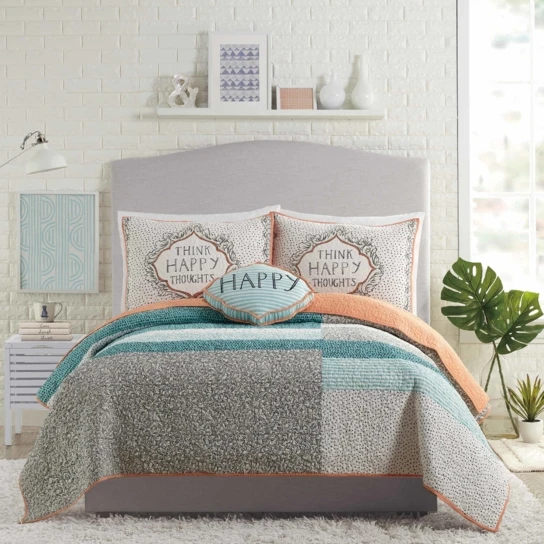 Molly Hatch Happy Thoughts Quilt Set By Makers Collective (1)