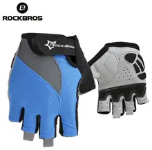 RockBros Mens Women s Breathable Mesh Cycling font b Gloves b font Non Slip GEL Pads
