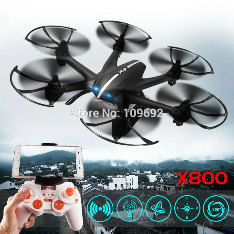 Free Shipping MJX X800 2 4G 4CH 6 Axis UAV Quadcopter RTF font b Drone b
