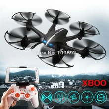 MJX Envío libre X800 2.4G 4CH 6-Axis Drone UAV Quadcopter RTF RC helicóptero Puede Añadir C4005 WIFI H107D FPV Cámara y C4002 VS H20