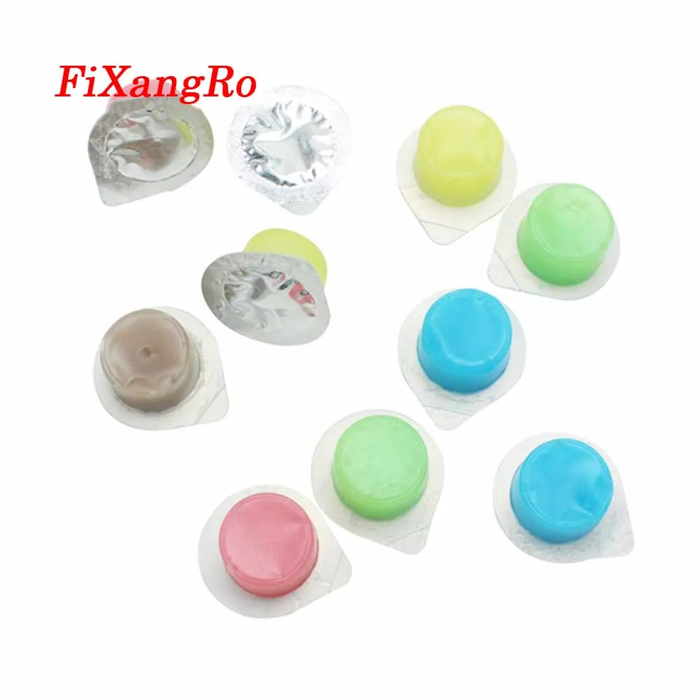 

30PCS Dental Tooth Polishing Paste Polishing Brush Polisher Prophy Rubber Cup for Teeth Whitening Color Random