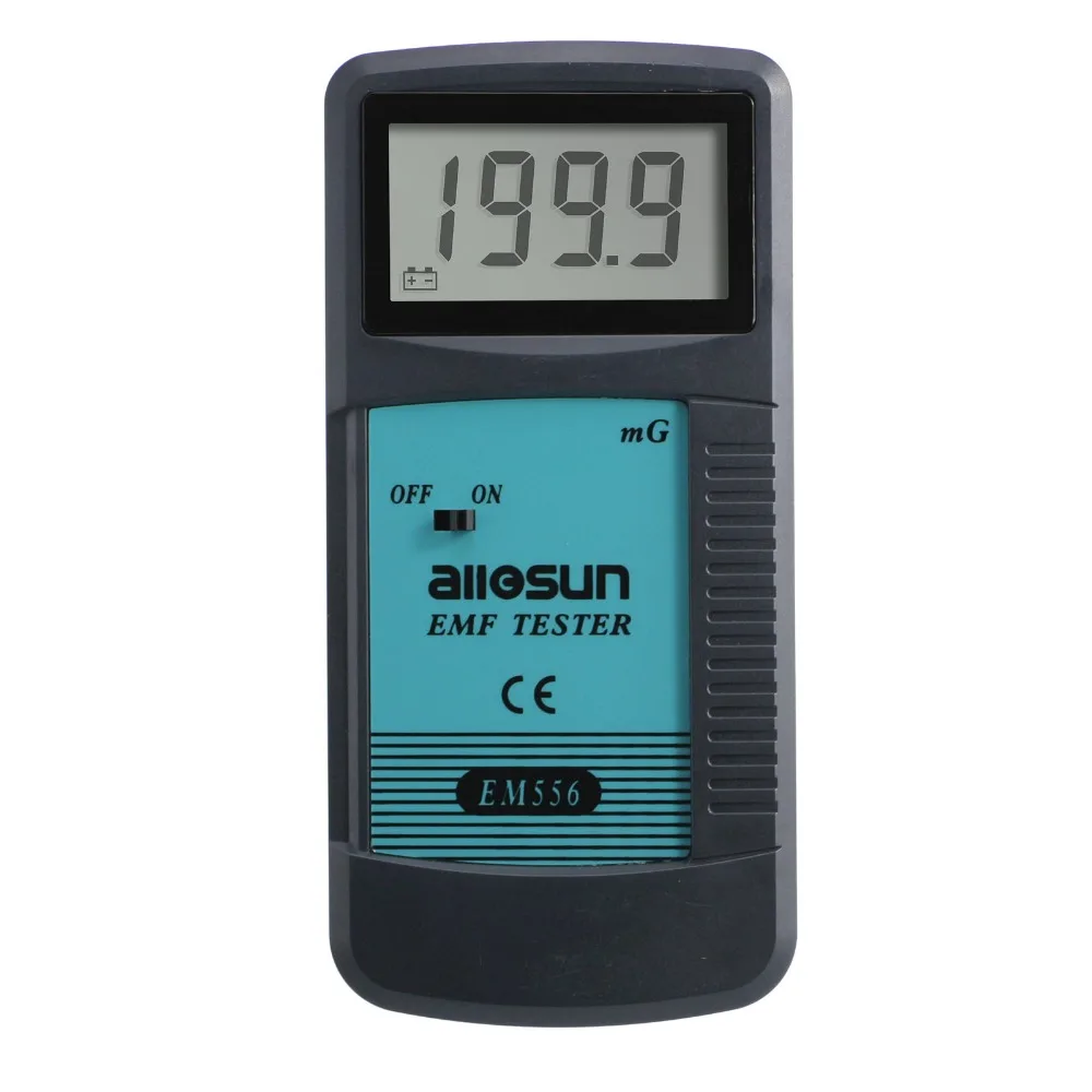 Electromagnetic Radiation Detector EMF Meter Dosimeter Tester Equipment Digital LCD EM556 all-sun | Инструменты