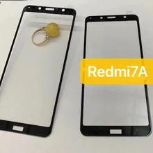 Redmi 7A полное покрытие закаленное стекло для Xiaomi Redmi7A защита экрана 9H на телефон пленка для Xiaomi Redmi 7A стеклянный чехол