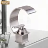XOXO Basin Faucet Cold and Hot Water Single handle Waterfall Bathroom Faucet  Basin Mixer Tap Deck Mount Torneira 21025 ► Photo 3/6