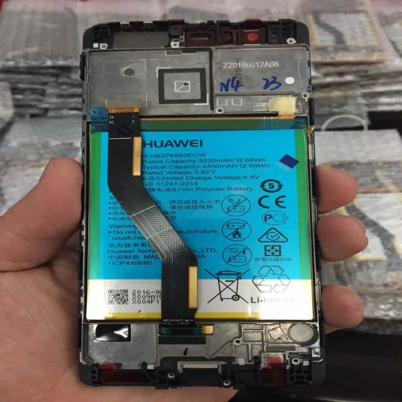 Тестирование ЖК дисплей Дисплей+ Сенсорный экран для Huawei P9 Plus дигитайзер для Huawei P9 Plus P9Plus рамка Vie-l09 Vie-l29 в сборе