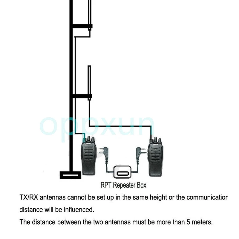 RPT-2K Walkie Talkie Two Wav Relay Box 8