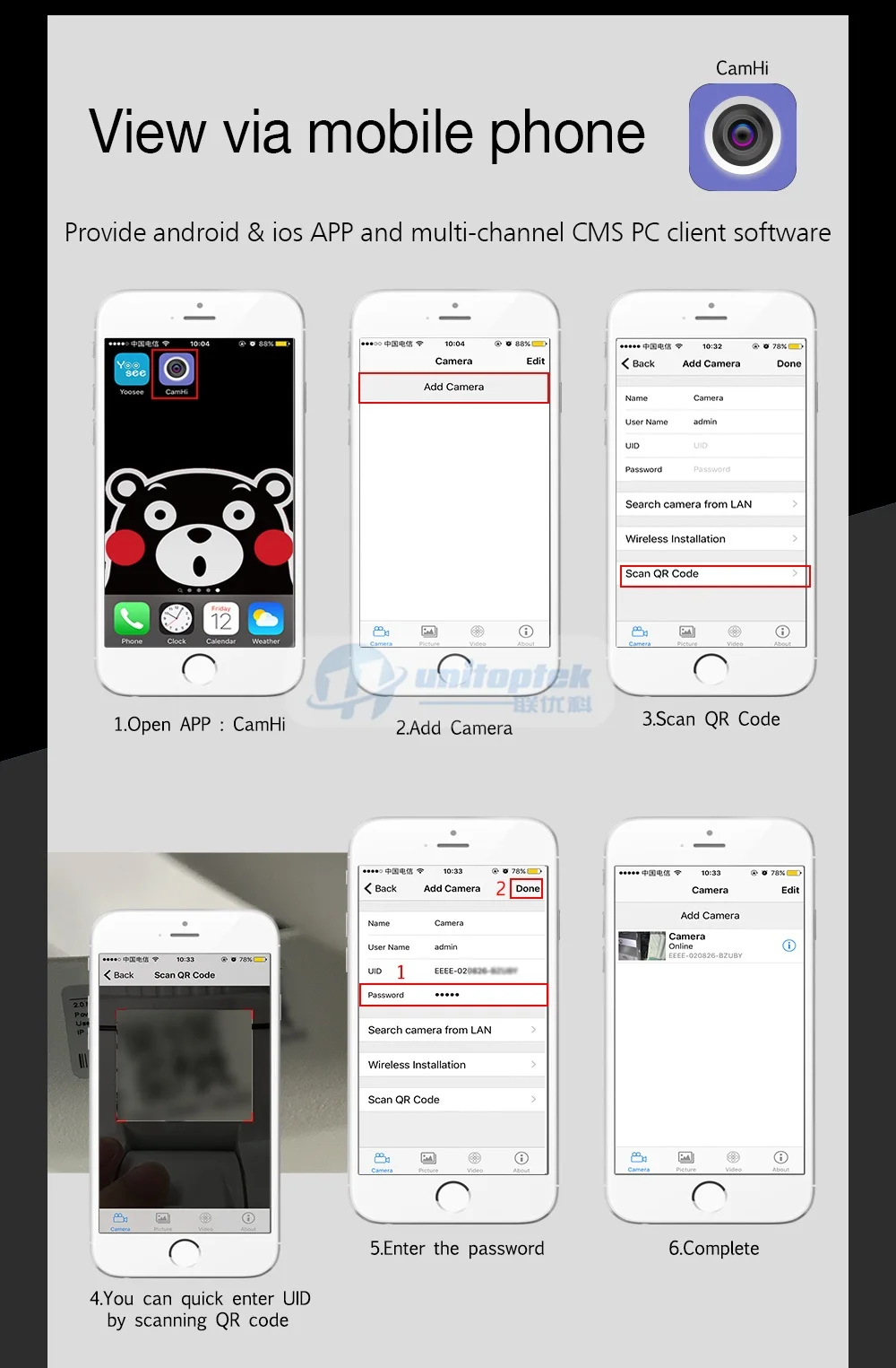 10 720p 4g camera wifi 