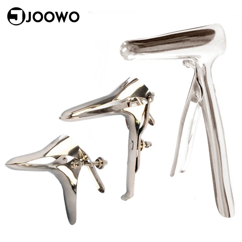 Rectal Examination Expand Butt Enema Stainless Vaginal Speculum Anal Dilator Sex Toys for Men Women
