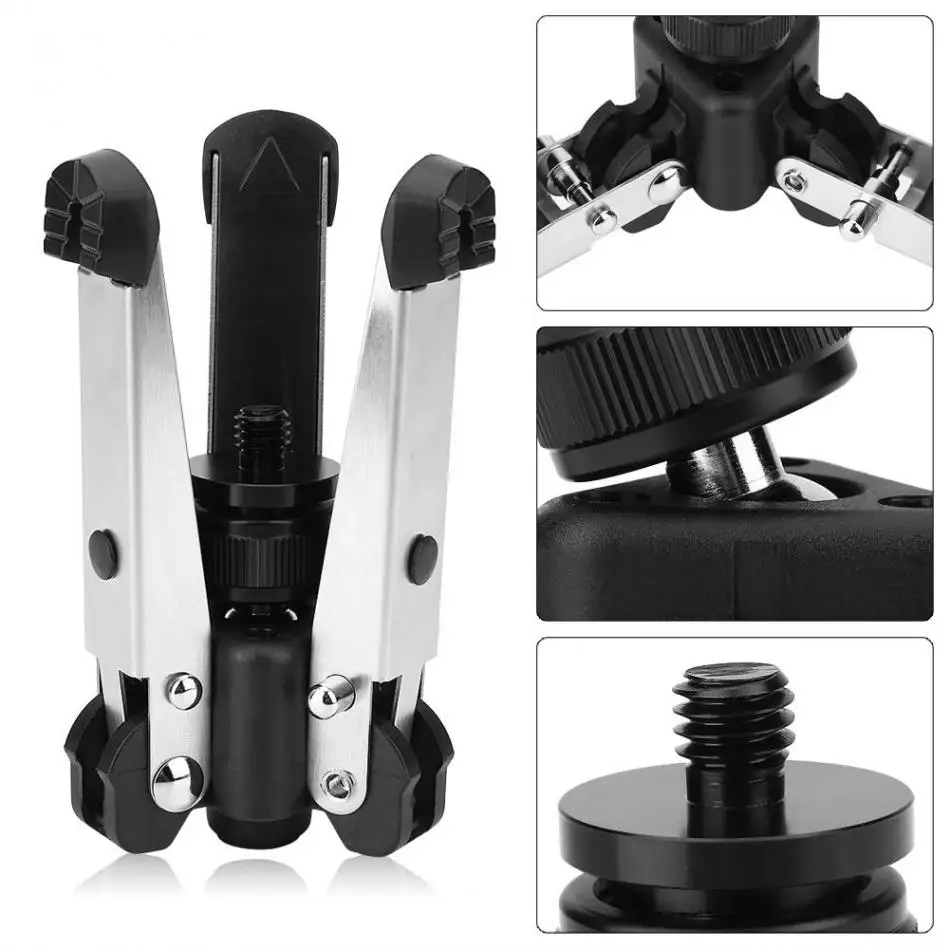Universal Tripod Mini Three Feet Support Stand Tripod Monopod Base with