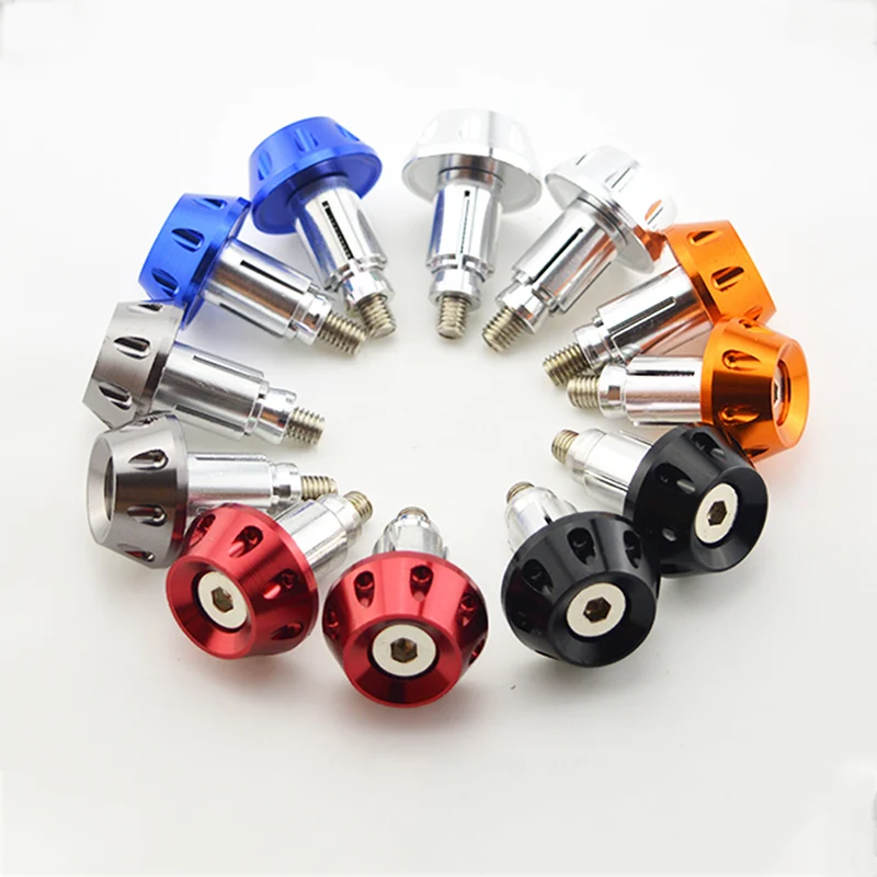 

Universal Motorcycle CNC Aluminum 7/8" 22MM HandGrip Cap Barend Bar end Slider Handlebar Plug