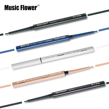 

1Pc Music Flower 8 Color Gel Eyeliner Pencil Automatic Waterproof Eye Makeup Black Blue Eye Liner Long Lasting Shimmer Cosmetics