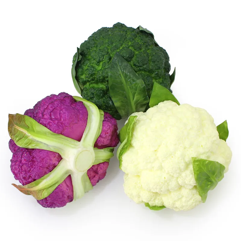 

Artificial Cauliflower Painting Model Home Decoration Drawing Model Artificial cauliflower vegetables