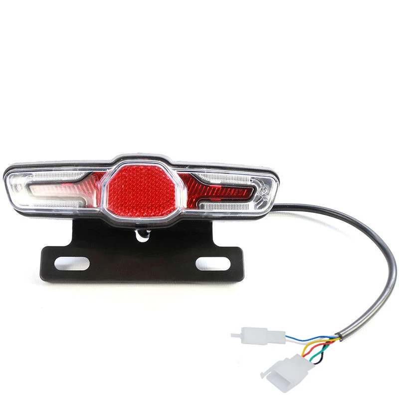 

1 X LED Taillight Indicator/Brake Light 36V/48V/60V For E-Bike Electric Bicycle