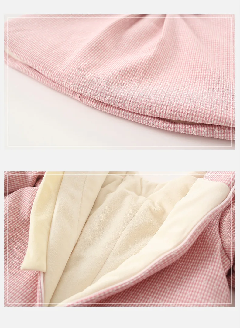 Зимнее пальто для маленьких девочек, теплое свободное кружевное платье A до силуэт; платье для девочки вельветовое детское платье Детская одежда От 0 до 2 лет розового цвета