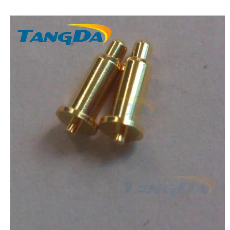 

Tangda connector pogopin Probe spring needle electronic contact Connectors contact needle power pin 3.8*9.6 mm solder DIP Charge