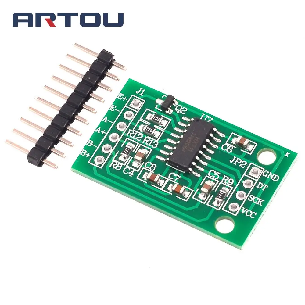 Двухканальный HX711 взвешивания Давление Сенсор 24-бит точность A/D модуль для arduino DIY электронные весы