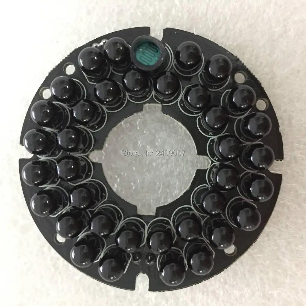 

Lihmsek 940nm 36 LEDs 5mm Infrared IR 60 Degrees Bulbs Board For CCTV AHD TVI 1080P Wifi 50 Camera 60 Degree 10m Night vision