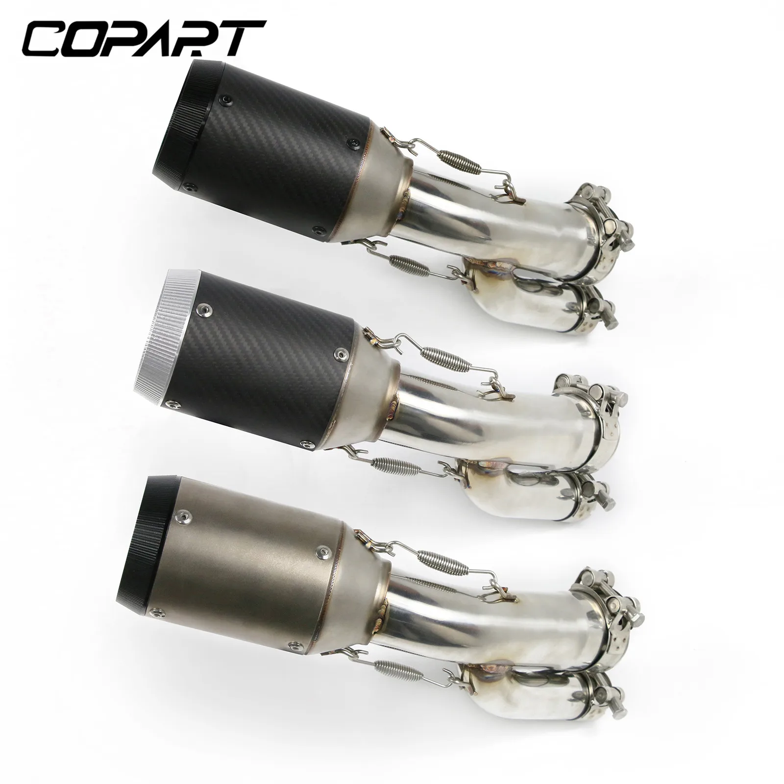 

Motorcycle Exhaust UniversalFor FZ6 CBR250 CB600 MT07 S1000RR 2017-2018 ATV Dirt Pit Bike