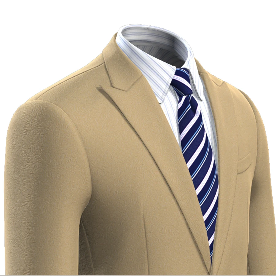 

Men Fashion Style Men'S Light Brown Plaid Suit, Tailor Made Beige Plaid Suits Bespoke Slim Casual Suit 2019
