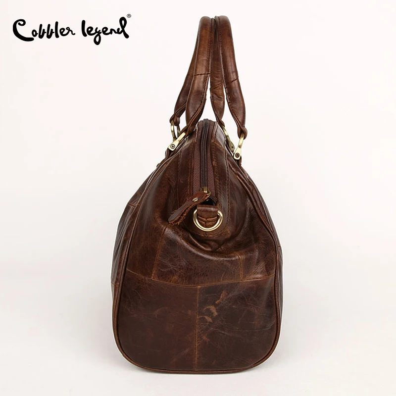 Cobbler Legend Tote из натуральной кожи, модные сумки через плечо для женщин, роскошные женские сумки-мессенджеры, винтажные дизайнерские сумки