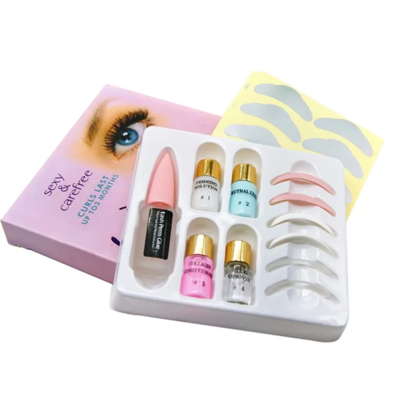  1 set High Quality Lash Lift Eyelash Perming Kit Lift Perm Set With Rods Glue Professional Extensio