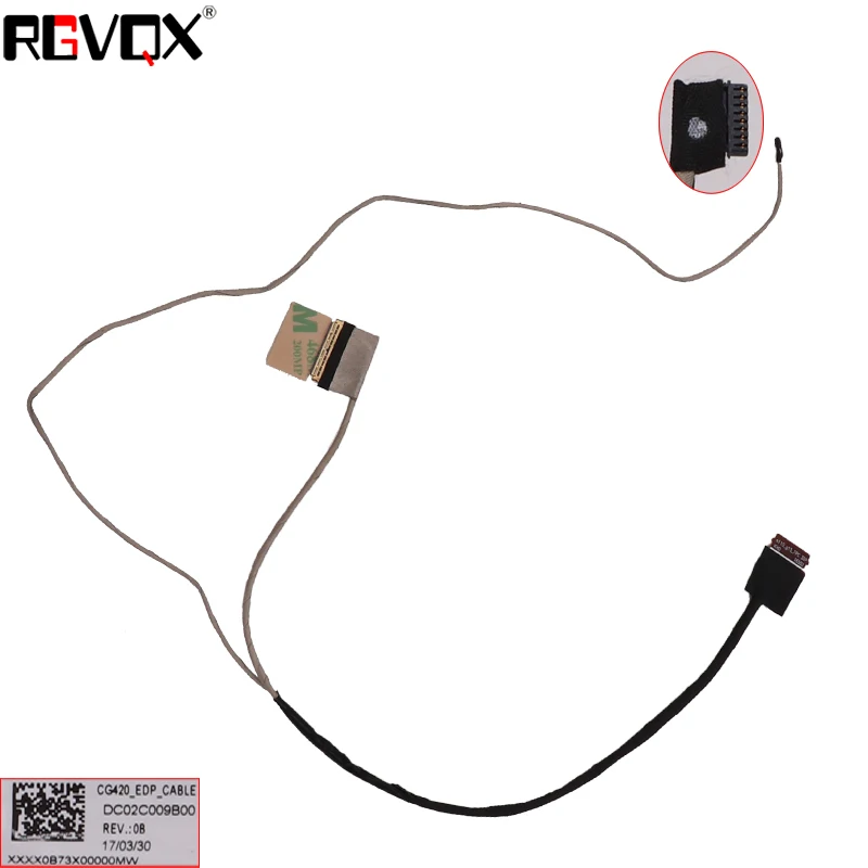 

New Laptop Cable For Lenovo IdeaPad 110-14IBR 110-14 30Pin AINP2 PN:DC02C009B00 Repair Notebook LCD LVDS CABLE