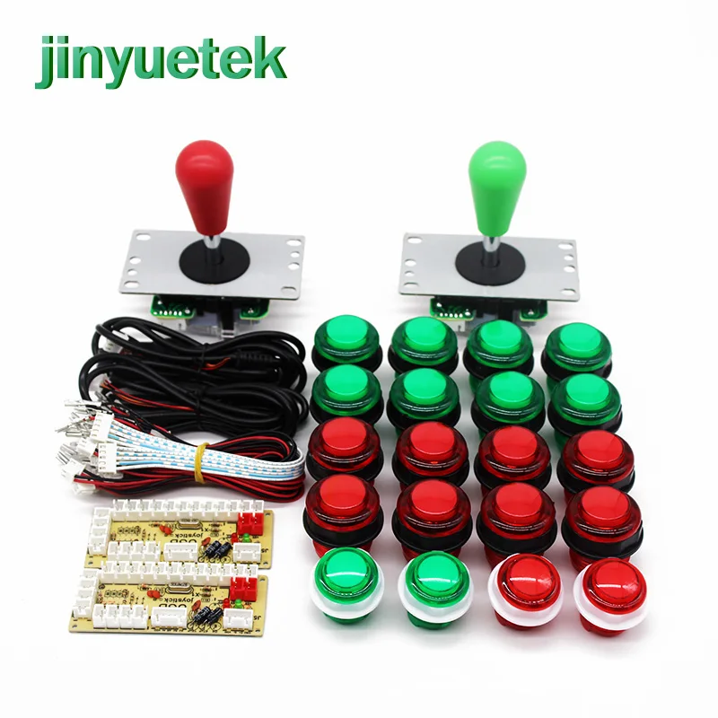 Diy Аркадный Игровой Набор SANWA аркадный джойстик DIY набор запасных частей PC Raspberry Pi