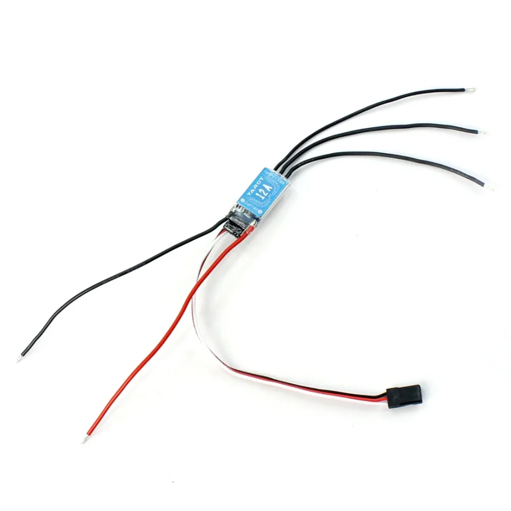 Электрический регулятор скорости Tarot TL300G1 12A Mini ESC с BEC для мультикоптера дрона