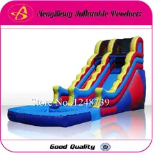 Водная горка, хороший подарок для детей, много веселья, надувные слайд, батут