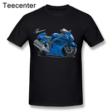 

2018 Cool Hayabusa Blue Suzuki T Shirt New Arrival Male Breathable 3D Print T-Shirts