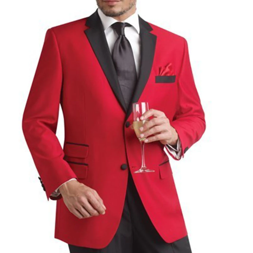 Custom Made To Measure Wedding Tuxedos For Men Bespoke Red Tuxedo Jacket Black Pants Tailor Wedding Suits For Men Groom Suit Wedding Candle Holders Wholesale Suits For Men Whitewedding Suits Groom Aliexpress