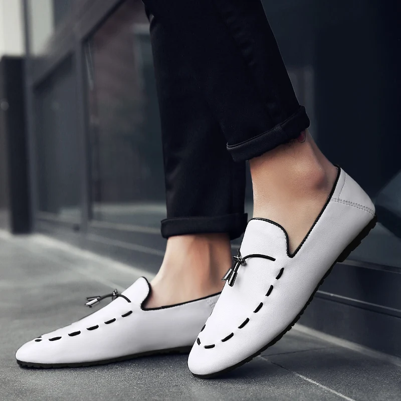 AMAGINMNI New arrival Low price Mens Breathable High Quality Casual Shoes Leather Casual Shoes Slip On men Fashion Flats Loafers AMAGINMNI New arrival Low price Mens Breathable High Quality Casual Shoes Leather Casual Shoes Slip On men Fashion Flats Loafers