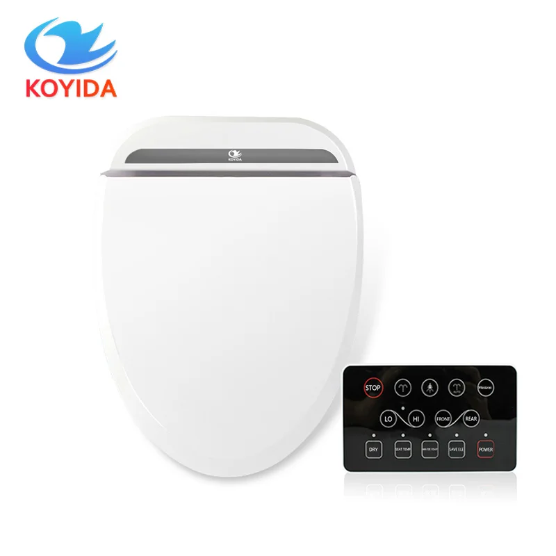 Smart bidet seat Cover Electric Heating with LED Lighting Auto