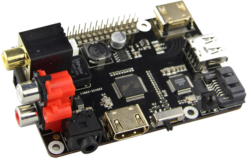 Малина Pi X600 ЦАП аудио Плата расширения Raspberry pi музыкальный плеер для 3 Модель B +