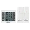LCD Digital Thermometer Temperature Meter Indoor Outdoor Weather Station+ Wireless Transmitter with C/F Max Min Value Display ► Photo 2/5