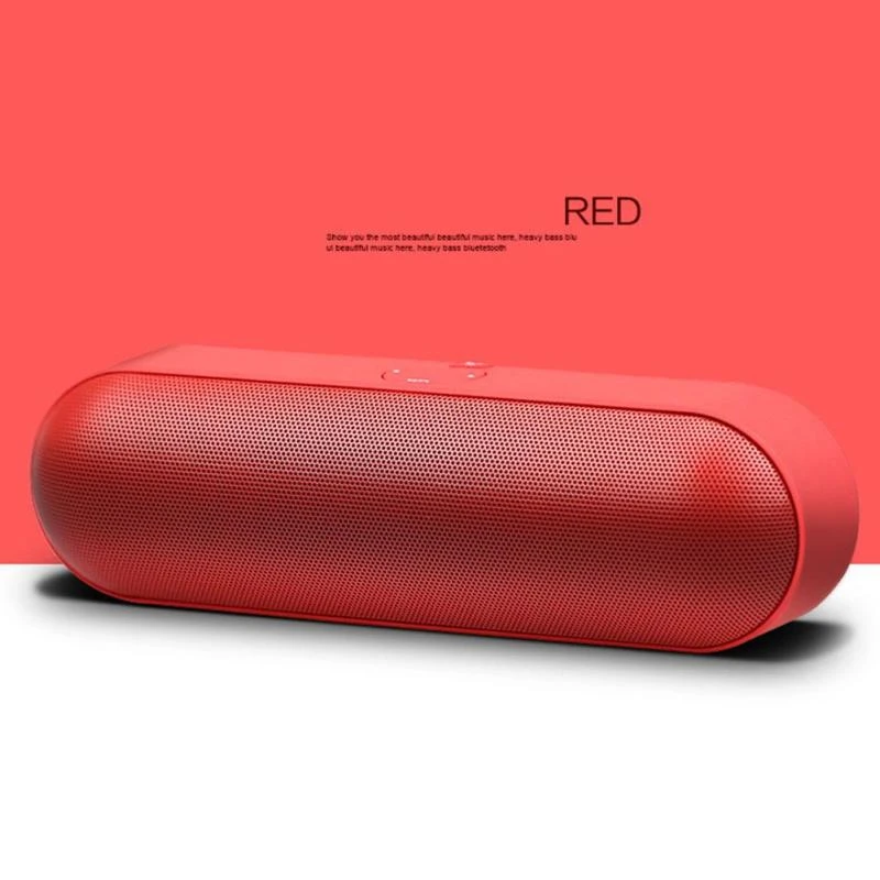 Мини Bluetooth Колонка портативная беспроводная с поддержкой FM радио TF карты и