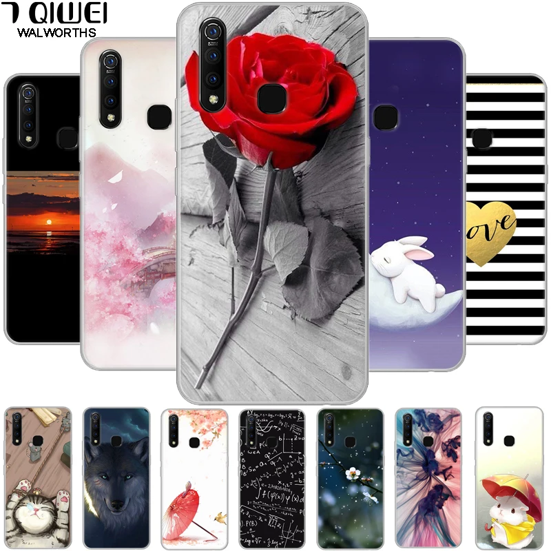 For vivo Z1 Pro Case Z1Pro Phone Cover Silicone Soft TPU Cases For Vivo Z1 Pro Cases 6.53'' Flower for vivoz1 Z 1 Pro 2019 Para For vivo Z1 Pro Case Z1Pro Phone Cover Silicone Soft TPU Cases For Vivo Z1 Pro Cases 6.53'' Flower for vivoz1 Z 1 Pro 2019 Para