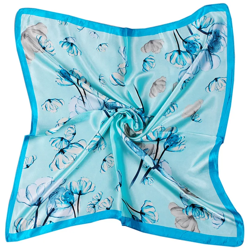 Free Shipping Ladies Handkerchief Towel woman Pocket Towel Floral Pattern Pocket Square