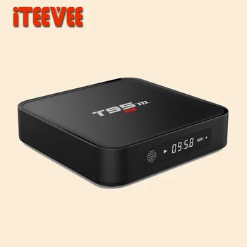 

T95M Smart TV Box Amlogic S905X Quad Core 64Bit Android 6.0 4K HD Media Player Set Top Box 1GB/2GB 8GB 2.4GHz WiFi BT 4.0 PK X96