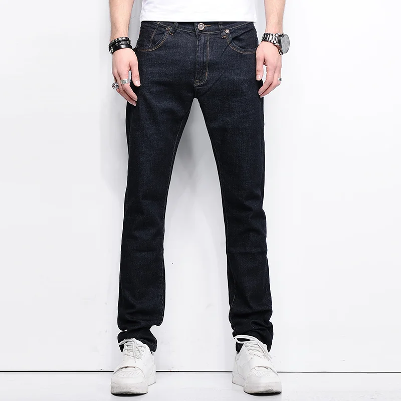 2017 New fashion cotton men jeans high quality straight denim jeans men