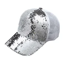 Повседневная 5 бейсболка Snapback бейсбольная кепка Блестки Блестящие хип-хоп шляпы для мужчин сетчатая дышащая женская кепка s Bone Casquette Gorras