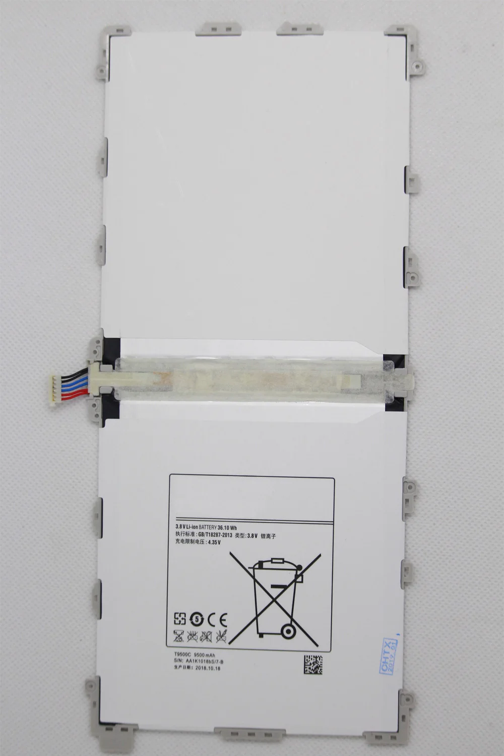 5X 9500 мАч T9500E T9500C аккумулятор для планшета Samsung Galaxy Note Pro 12 2 P900 P901 Φ внутренняя