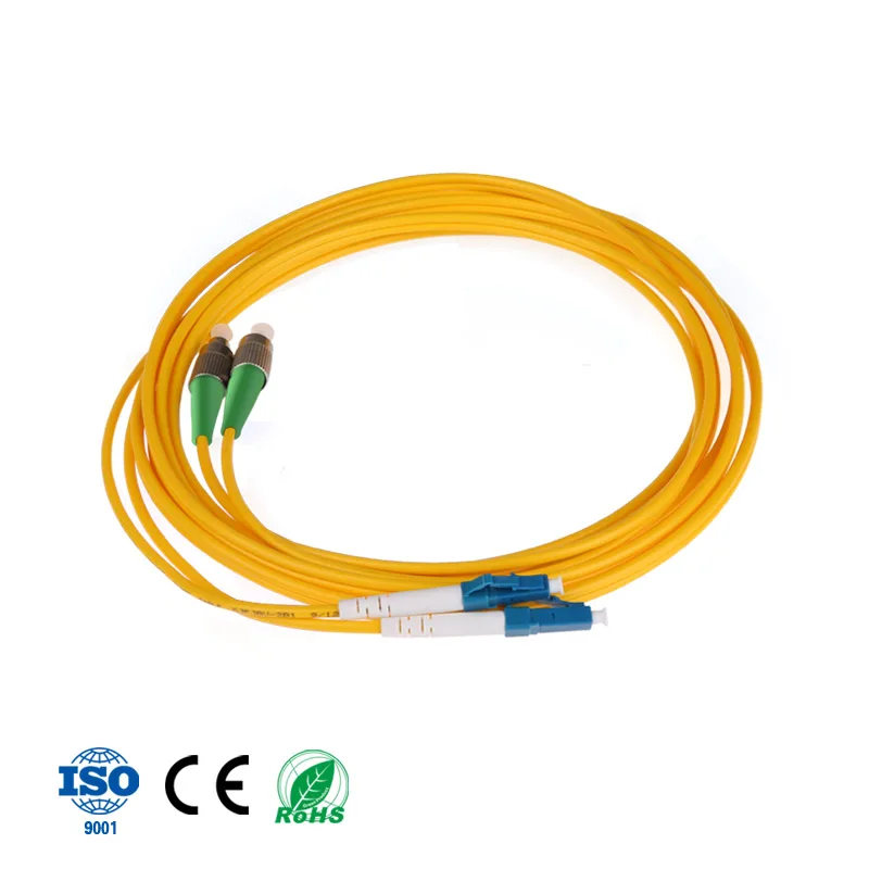 

FC/APC to LC/UPC Fiber Optic Patch Cord Jumper Single mode SM Duplex ftth catv 3 5 10 15 20 m factory Minor customization