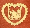 Новые Любовь животных золотые металлические закладки творческий Круглый мини выдалбливают закладки для книг подарок Творческие продукты канцелярские - Цвет: 1peace dove