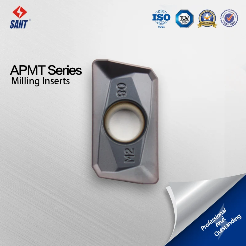 SANT APMT1135 PDER M2 Milling tools 10pc Carbide Inserts for stainless steel | Инструменты